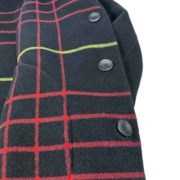 RAG & BONE Bree Reversible Raglan Wool Coat Women's Size 10 - Picture 13 of 16